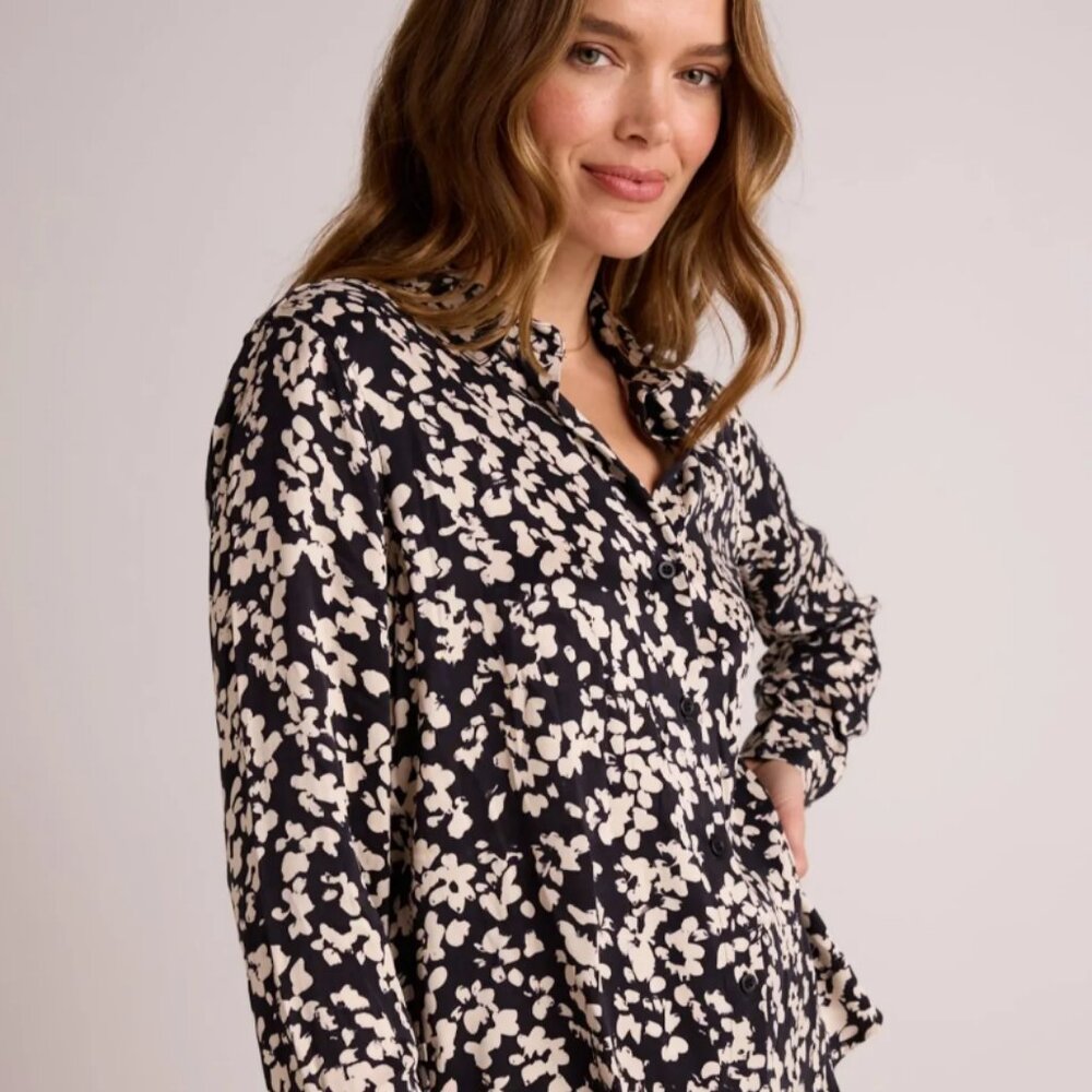 Bella Dahl - Clean Shirt, Ditsy Floral Print - Picture 4 of 4